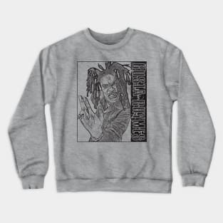 Busta Rhymes // Black Retro Crewneck Sweatshirt